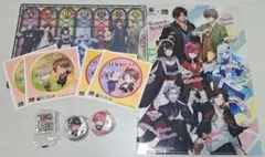 にじさんじ　くら寿司コラボ　ビッくらポン　下敷き ファイル　シール