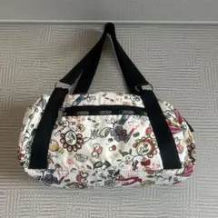 【良品】LeSportsac レスポートサック☆ミニボストンバッグ ナイロン