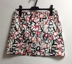 Paul Smith ポールスミス アルファベットプリント ミニスカート