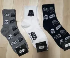 限定1★新品未使用★男女兼用　３足セット　スターウォーズ