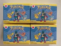 マクドナルドハッピーセット第一弾ポケモン フィギュア4種セット ピカチュウなど