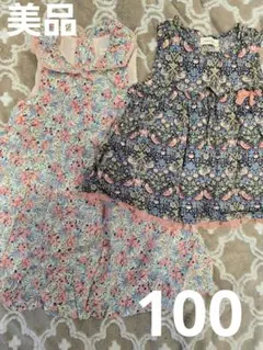 【値下げ】【美品】センスオブワンダー ワンピース トップス 100のサムネイル