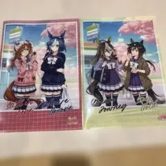 ファミマ限定■ウマ娘■非売品クリアファイル■ドリームジャーニー■ステイゴールド他