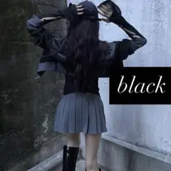 melt the lady back pleats skirt