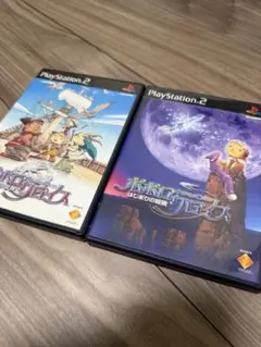 ps2 ポポロクロイス　はじまりの冒険　 月の掟の冒険　2本セット