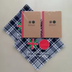 【未使用・非売品】EUSKADI JAPAN ノート＆スカーフ