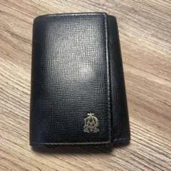 ダンヒル dunhill ブラック レザー キーリング付き 6連 キーケースのサムネイル