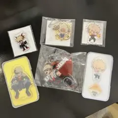 僕のヒーローアカデミア　爆豪勝己 アクリルスタンド キーホルダー　6個セット