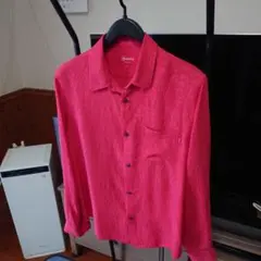 Supreme 18SS Floral Silk Jacquard Shirt