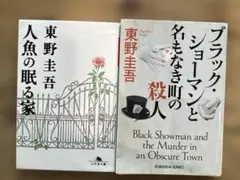 ブラックショーマンと名もなき町の殺人、人魚の眠る家2冊セット
