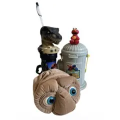 USJ 旧デザイングッズ 3点セット ET ジュラシックパーク セサミストリート
