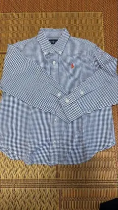 POLO RALPH LAUREN チェック柄長袖シャツ 110cm