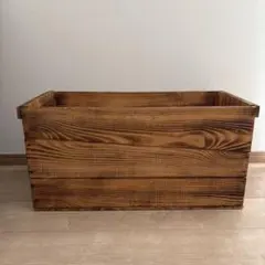 自宅保管品 りんご箱 木箱 ウッドボックス 収納ボックス