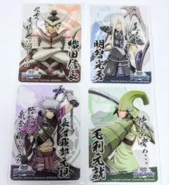 戦国BASARA クリアカード4枚