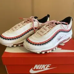 美品　NIKE Air Max 97 ホワイト/レッド/ブラック