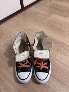 CONVERSE ALL STAR 黒/オレンジ