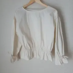 AMERICAN HOLIC アイボリー 長袖ブラウス F