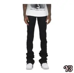 slimdenim スリムデニム フレアパンツ drip mnml.kusbi似