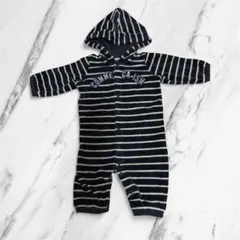 COMME CA ISMフード付きロンパース