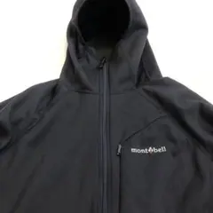 モンベルLトレールアクションパーカー黒レディース防寒ブラック春フリース