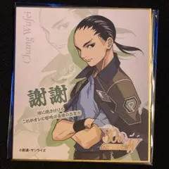 ガンダムW 描き下ろし キャラクター ミニ色紙 第1弾 五飛 1点 送料無料