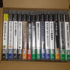 ポC23【動作確認済】ＰＳ３ ゲームソフトまとめ売り