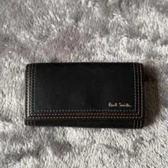 《美品・正規品 》 Paul Smith 黒 レザーキーケース ブラック