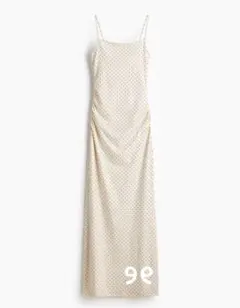 H&M ワンピース ドット マキシ キャミ エイチアンドエム 新品