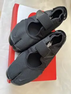 【美品】NIKE エアリフト ブリーズ オールブラック 23.0 箱あり