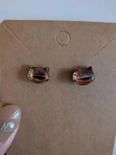 猫 ピアス