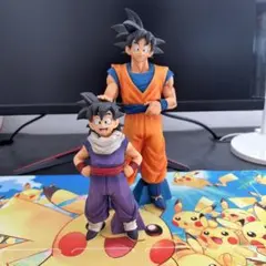 ドラゴンボール 造形駅伝 孫悟空 孫悟飯 フィギュア 2体セット