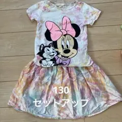 H&M ミニーマウス Tシャツ スカート セット130