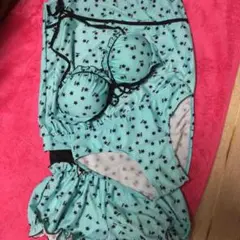 最終お値下げ!!マリンブルービキニ 水着☆4点セット♡