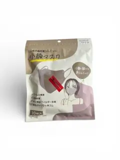 【新品】立体不織布美シルエットマスク　ふつうサイズ　小顔マスク