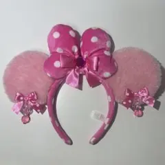 ミニー・マウス ピンクカチューシャ