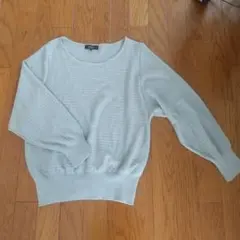 ラメ入りニット