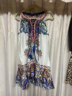 KAS NEW YORK ノースリーブミニワンピース