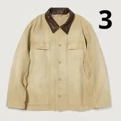 AURALEE ORGANIC COTTON DUCK BLOUSON 3