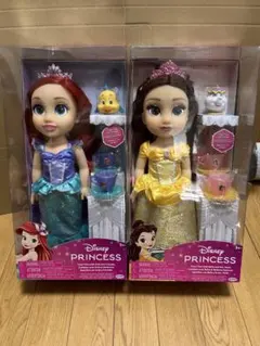 ディズニー　プリンセス　トドラードール　アリエル　ベル