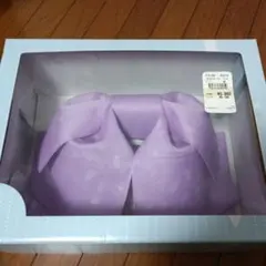 紫のリボンデザイン付け帯