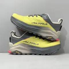 ALTRA トレイルランニングシューズ イエロー/グレー