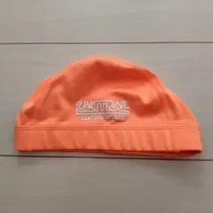 CENTRAL SPORTS 水泳帽 Lサイズ オレンジ