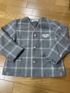 クレージュグレー チェック柄 ジャケット制服