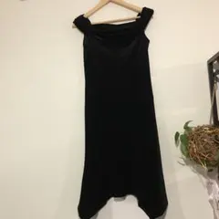 組曲 オフショルダー フォーマル パーティドレス☆