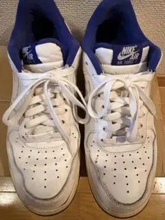 NIKE AIR FORCE 1 ホワイト ブルー 27cm