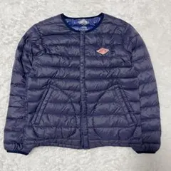 ダントン　DANTON インナーダウンジャケット　s レディース　ネイビー