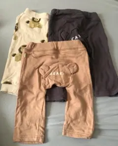 ベビーパンツ 3点セット80センチ