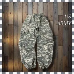 US ARMY 米軍実物 デジカモ ダブルニー ミリタリーカーゴパンツ ACU