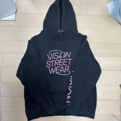 VISION STREET WEAR ブラックパーカー