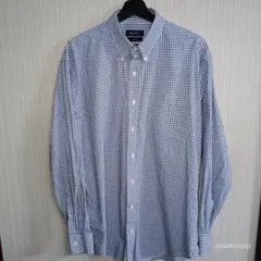 NAUTICA ノーティカチェック柄 長袖シャツCLASSIC FIT